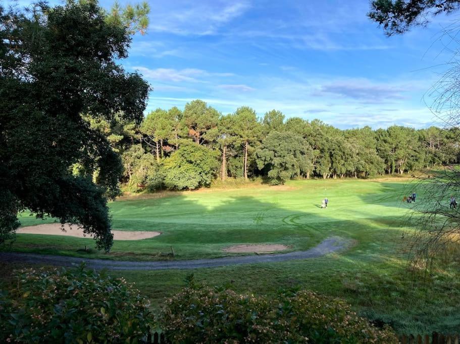 Vue Golf dans Résidence Nature SYMPALAPPART Moliets-et-Maa Exterior foto