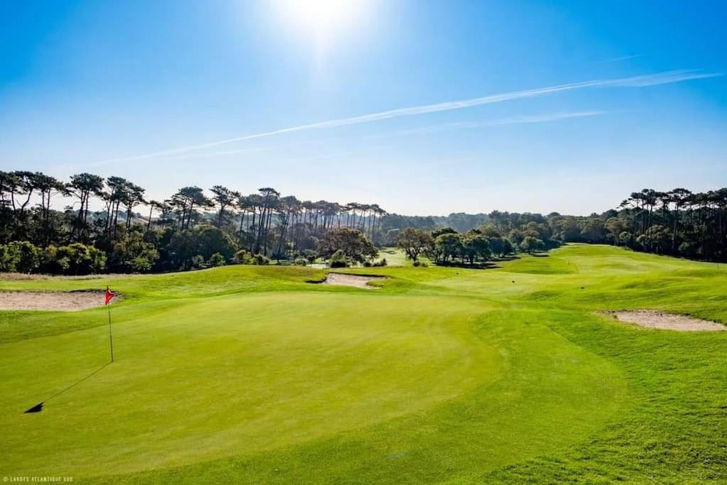 Vue Golf dans Résidence Nature SYMPALAPPART Moliets-et-Maa Exterior foto