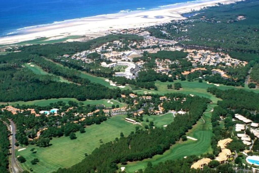 Vue Golf dans Résidence Nature SYMPALAPPART Moliets-et-Maa Exterior foto