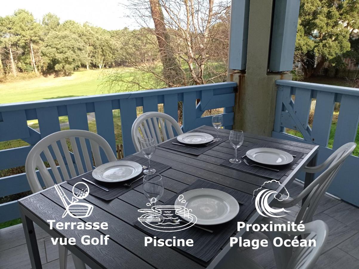 Vue Golf dans Résidence Nature SYMPALAPPART Moliets-et-Maa Exterior foto